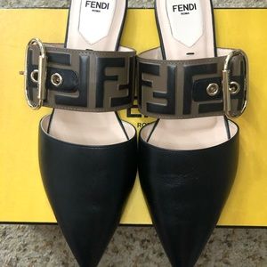 SOLD - Fendi slingbacks/mules